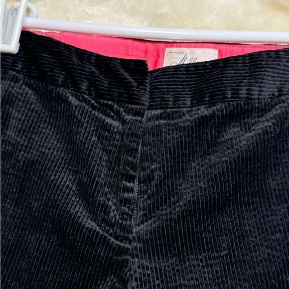 Milly of New York Black Corduroy Pants 2 - Picture 3 of 7